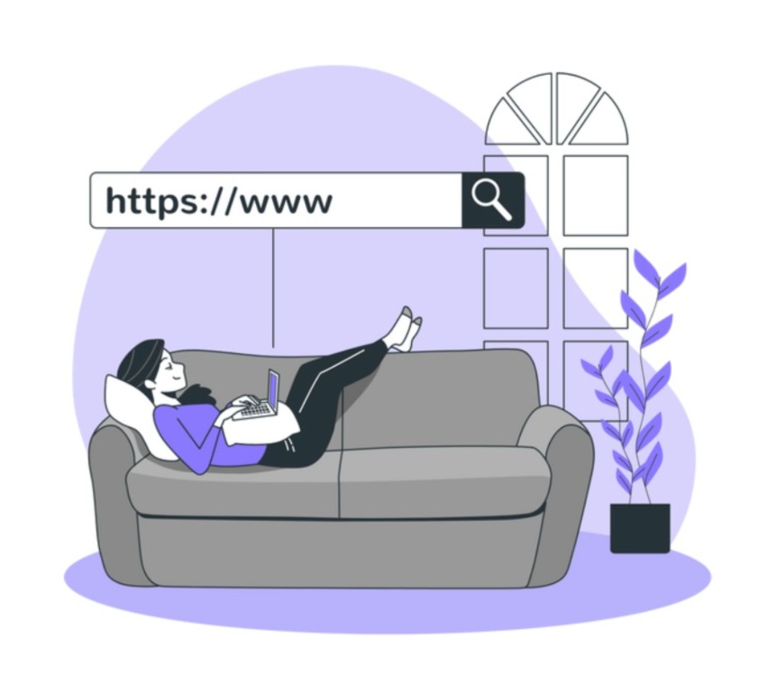 Website Link illustration